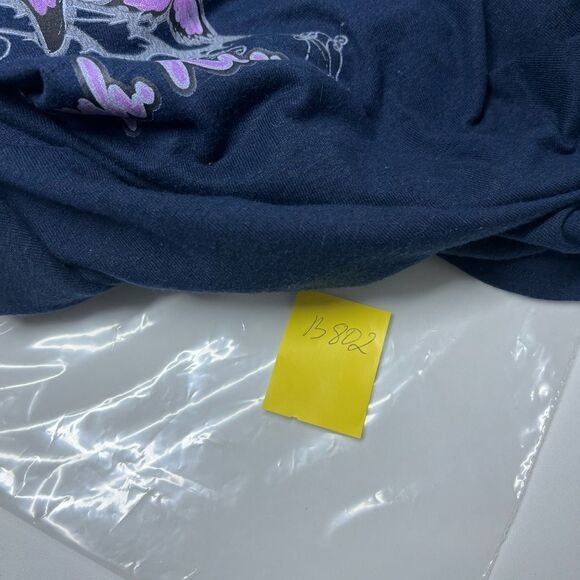 Bleu Coton T-shirt Size 3XL - Picture 3 of 5